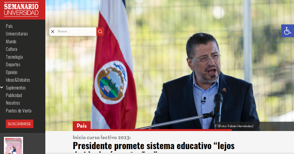 President promises education system “far from weird ideologies”.
